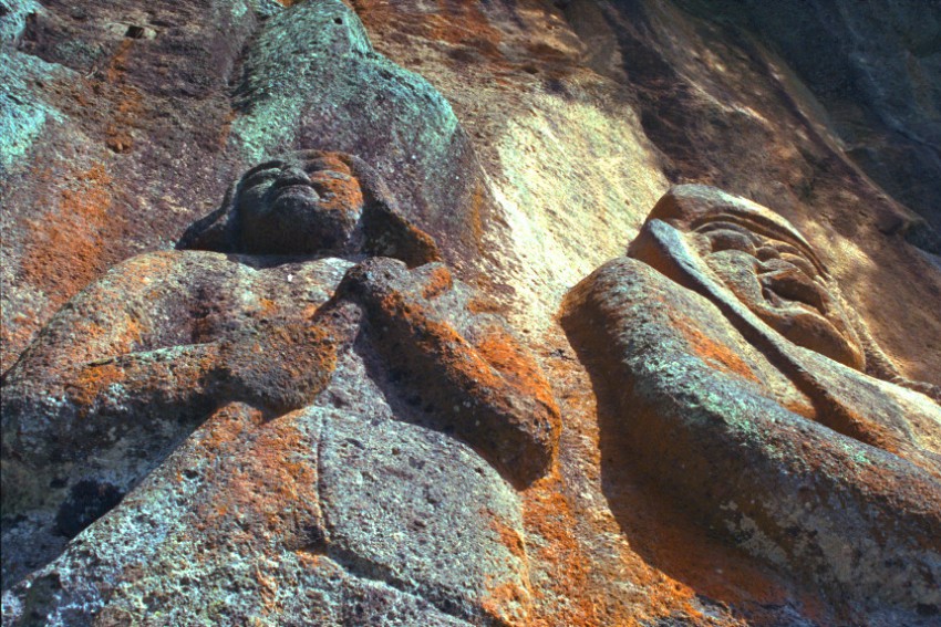 普光寺磨崖仏（大分）fukoji magaibutsu (oita) 1