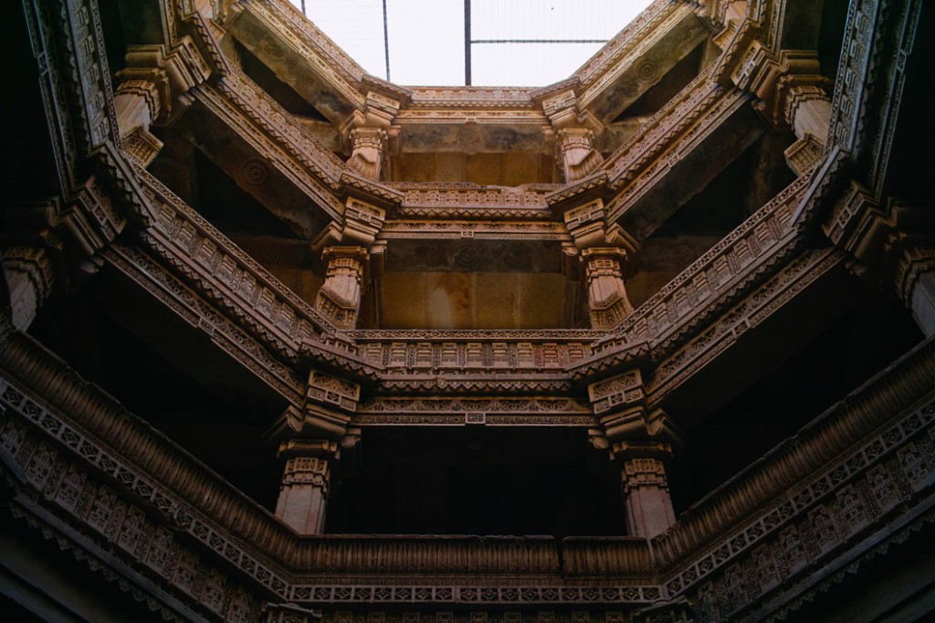 ルダ階段井戸 ruda baoli stepwell (Adalaj) 4