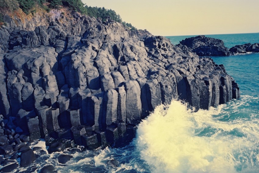 中文大浦海岸（済州島）chejudo